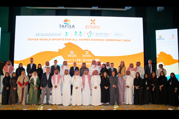 The 9th TAFISA World Sport for All Games will be held in Riyadh, Saudi Arabia, in 2028!